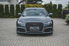 Maxton Design - Front Splitter V.2 Audi A6 / A6 C7 S-Line / S6 C7 Facelift