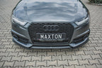 Maxton Design - Front Splitter V.2 Audi A6 / A6 C7 S-Line / S6 C7 Facelift