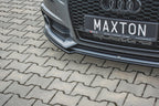 Maxton Design - Front Splitter V.2 Audi A6 / A6 C7 S-Line / S6 C7 Facelift