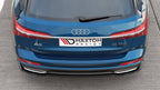 Maxton Design - CENTRAL REAR SPLITTER AUDI A6 S-LINE C8 AVANT (2019-)