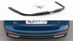Maxton Design - CENTRAL REAR SPLITTER (W/ VERTICAL BARS) A6 S-LINE C8 AVANT (2019-)