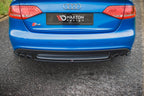 Maxton Design - REAR SIDE SPLITTERS AUDI S4/ A4 S-LINE B8 SEDAN (2008-2011)