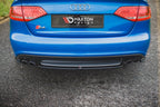Maxton Design - CENTRAL REAR SPLITTER AUDI S4/ A4 S-LINE B8 SEDAN (2008-2011)