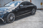 Maxton Design - SIDE SKIRTS SPLITTERS MERCEDES-BENZ CLS AMG LINE / 53AMG C257 (2018-2021)
