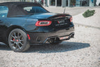 Maxton Design - REAR SIDE SPLITTERS FIAT 124 SPIDER ABARTH (2017 - 2020)