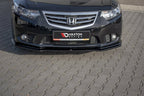 Maxton Design - FRONT SPLITTER HONDA ACCORD MK8 FACELIFT CU SERIES (2011-2015)