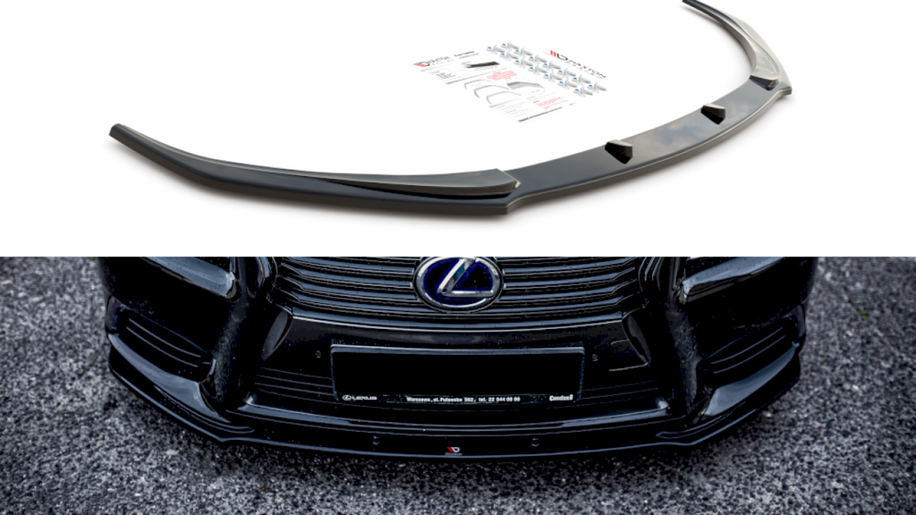 Maxton Design - FRONT SPLITTER LEXUS LS MK4 FACELIFT (2012-2017)