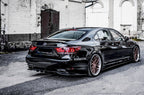 Maxton Design - CENTRAL REAR SPLITTER (W/ VERTICAL BARS) LEXUS LS MK4 FACELIFT (2012-2017)