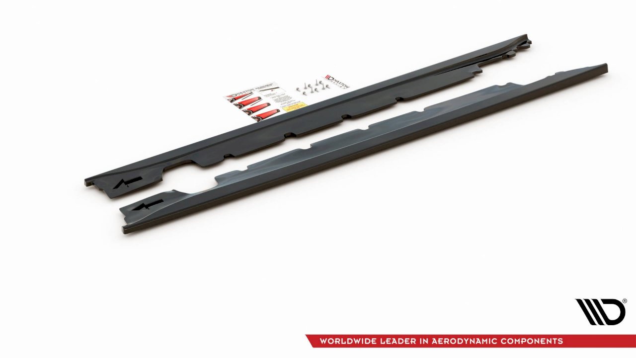 Maxton Design - SIDE SKIRTS SPLITTERS MINI COOPER/ ONE R50 (2001-2006)