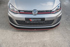 Maxton Design - STREET PRO FRONT SPLITTER VW GOLF MK 7 GTI 2013-2016