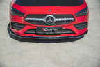 Maxton Design - FRONT SPLITTER V.1 MERCEDES-BENZ CLA AMG-LINE C118 (2019-)