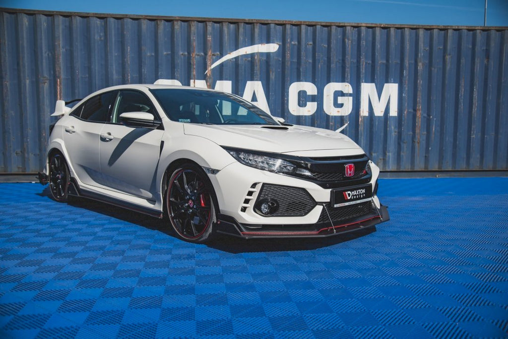 Maxton Design - Street PRO Front Splitter Honda Civic Type-R Mk10 / Mk10 Facelift
