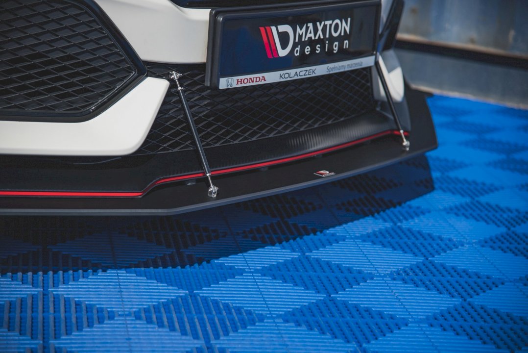 Maxton Design - Street PRO Front Splitter Honda Civic Type-R Mk10 / Mk10 Facelift