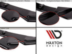 Maxton Design - REAR SIDE SPLITTERS V.2 + FLAPS VOLKSWAGEN GOLF GTI / GTE MK8