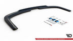 Maxton Design - CENTRAL REAR SPLITTER (W/ VERTICAL BARS) VOLKSWAGEN CADDY MK4 (2015-2020)