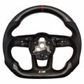 Audi A3 / S3 / RS3 Carbon Fibre LED Display Custom Steering Wheel (8V / 2016 - 2020 Models)
