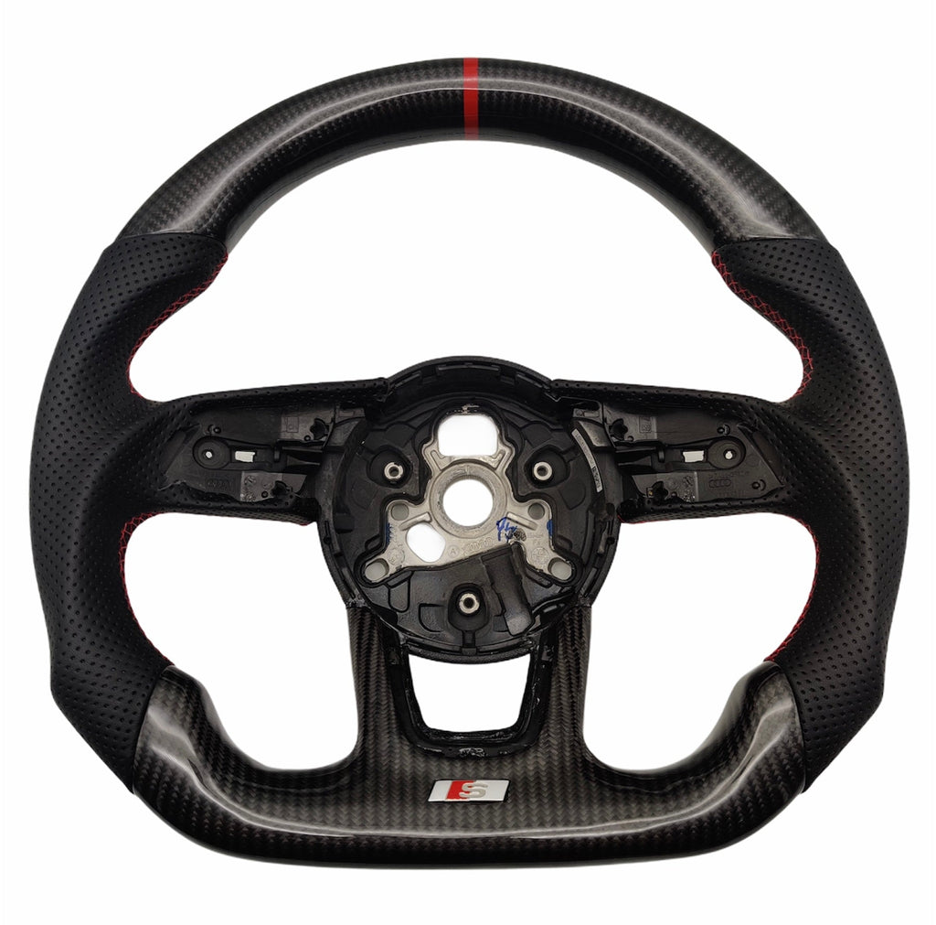 Audi A7 / S7 / RS7 C7 Carbon Fibre Custom Steering Wheel (C7 / 2010 - 2020)