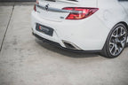 Maxton Design - CENTRAL REAR SPLITTER (W/ VERTICAL BARS) OPEL/VAUXHALL INSIGNIA MK1 VXR/OPC FACELIFT (2013-2017)