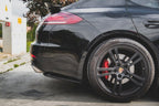 Maxton Design - REAR SIDE SPLITTERS PORSCHE PANAMERA TURBO 970 FACELIFT (2013-2016)