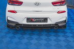 Maxton Design - REAR SIDE SPLITTERS V4 HYUNDAI I30 N MK3 HATCHBACK (2017-)