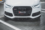 Maxton Design - FRONT SPLITTER V4 AUDI RS6 C7 (2013-2017)
