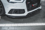 Maxton Design - FRONT SPLITTER V3 AUDI RS6 C7 (2013-2017)