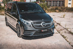 Maxton Design - FRONT SPLITTER V2 MERCEDES-BENZ V-CLASS AMG-LINE W447