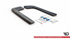 Maxton Design - REAR SIDE SPLITTERS V1 MERCEDES-BENZ V-CLASS AMG-LINE W447 FACELIFT (2019-2021)