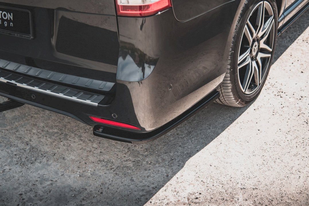 Maxton Design - REAR SIDE SPLITTERS V1 MERCEDES-BENZ V-CLASS AMG-LINE W447 FACELIFT (2019-2021)