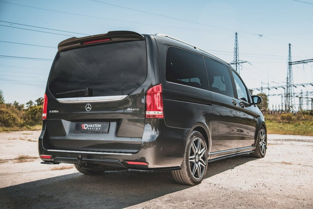 Maxton Design - REAR SIDE SPLITTERS V1 MERCEDES-BENZ V-CLASS AMG-LINE W447 FACELIFT (2019-2021)