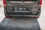 Maxton Design - REAR SIDE SPLITTERS V1 MERCEDES-BENZ V-CLASS AMG-LINE W447 FACELIFT (2019-2021)