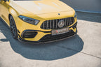 Maxton Design - FRONT SPLITTER V.2 MERCEDES AMG A 45 S AERO PACK W177