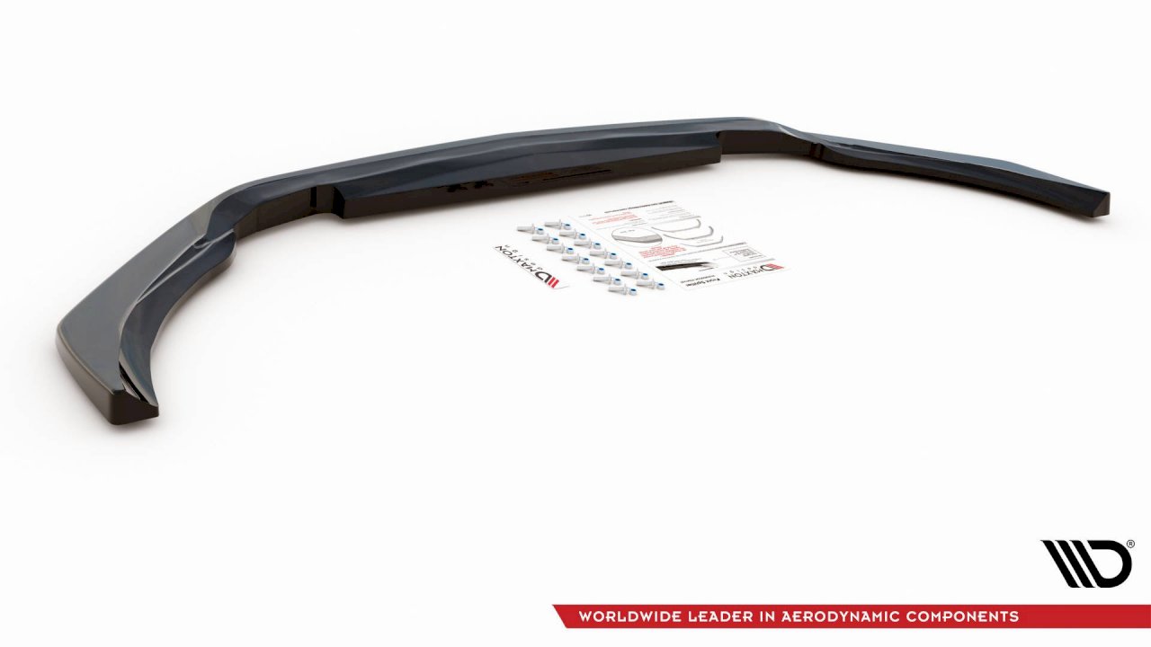 Maxton Design - FRONT SPLITTER V.1 MERCEDES AMG A 45 S AERO PACK W177