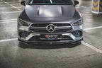 Maxton Design - FRONT SPLITTER V1 MERCEDES-AMG CLA 35 AERO C118 (2019-2023)