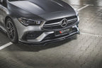 Maxton Design - FRONT SPLITTER V1 MERCEDES-AMG CLA 35 AERO C118 (2019-2023)
