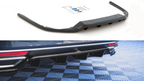 Maxton Design - Central Rear Splitter (W/ Vertical Bars) VW Passat B8 (2014-2019)