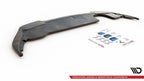 Maxton Design - CENTRAL REAR SPLITTER PEUGEOT 308 GT MK2 FACELIFT (2017- 2021)