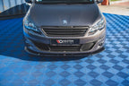 Maxton Design - FRONT SPLITTER V2 PEUGEOT 308 MK2 FACELIFT (2017-2021)