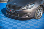 Maxton Design - FRONT SPLITTER V2 PEUGEOT 308 MK2 FACELIFT (2017-2021)