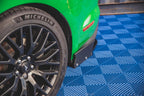 Maxton Design - REAR SIDE SPLITTERS V.1 + FLAPS FORD MUSTANG GT MK6 FACELIFT