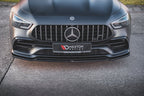Maxton Design - FRONT SPLITTER V2 MERCEDES AMG GT 53 4-DOOR COUPE (2018-)