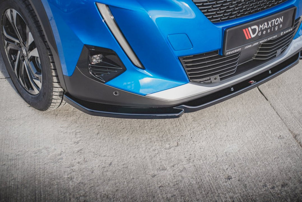 Maxton Design - FRONT SPLITTER V2 PEUGEOT 2008 MK2 (2019-2023)