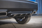 Maxton Design - CENTRAL REAR SPLITTER (W/ VERTICAL BARS) PEUGEOT 2008 MK2 (2019-2023)