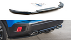 Maxton Design - CENTRAL REAR SPLITTER (W/ VERTICAL BARS) PEUGEOT 2008 MK2 (2019-2023)