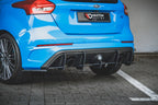 Maxton Design - STREET PRO DURABILITY REAR SIDE SPLITTERS FORD FOCUS RS MK3 (2015-2018)