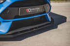 Maxton Design - STREET PRO DURABILITY FRONT SPLITTER (+FLAPS) FORD FOCUS RS MK3 (2015-2018)