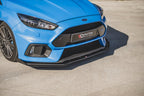 Maxton Design - STREET PRO DURABILITY FRONT SPLITTER (+FLAPS) FORD FOCUS RS MK3 (2015-2018)