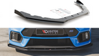 Maxton Design - STREET PRO DURABILITY FRONT SPLITTER (+FLAPS) FORD FOCUS RS MK3 (2015-2018)