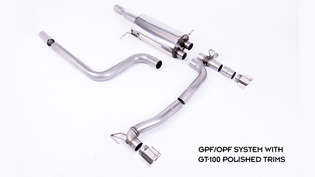 Maxton Design - REAR DIFFUSER + MILLTEK GPF/OPF BACK EXHAUST SYSTEM - FORD FIESTA MK8/8.5 ST (2018-2024)