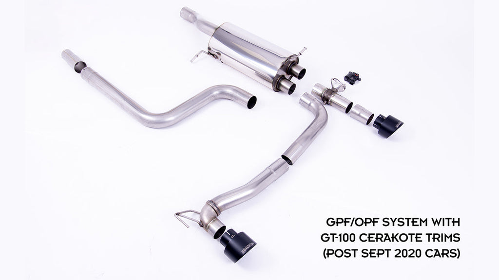 Maxton Design - REAR DIFFUSER + MILLTEK GPF/OPF BACK EXHAUST SYSTEM - FORD FIESTA MK8/8.5 ST (2018-2024)